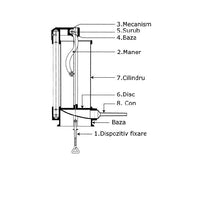 Thumbnail for Aparat de Facut Carnati Elefant KY2010, 5 kg, metal/inox, Vertical 6 palnii