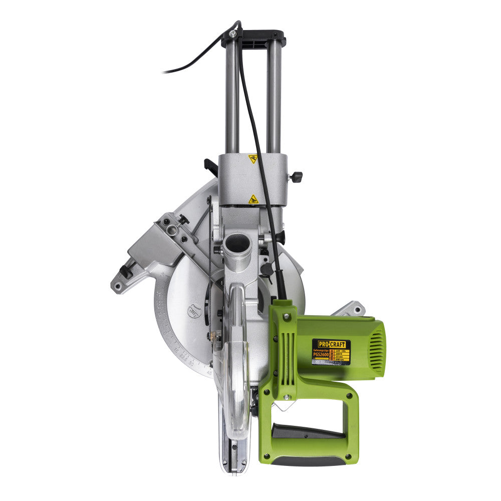 Fierastrau electric circular PROCRAFT PGS2600 , 5000Rpm , 1800W, produsul contine taxa timbru verde 6 Ron, 13.6 kg