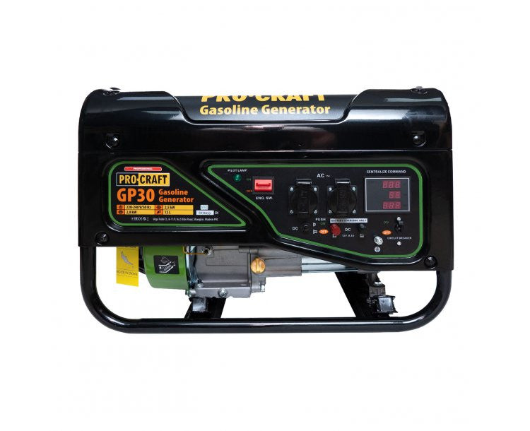 Generator pe benzina PROCRAFT 21233, 240 v, 50 Hz, 2500 W, IP 23M, 12 l, 43 kg