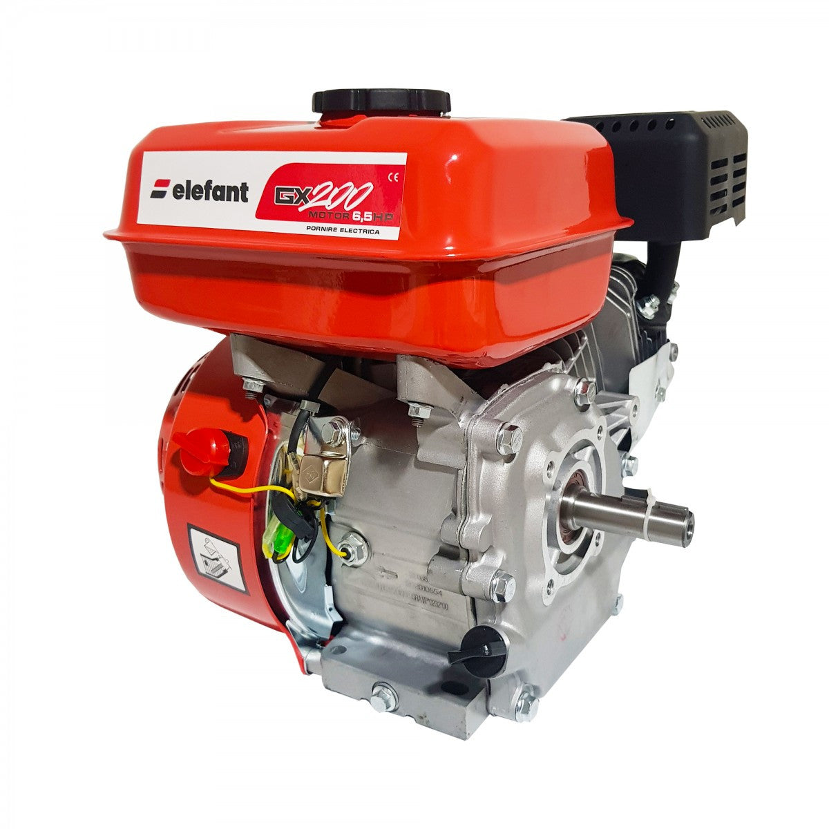 Motor Pe Benzina Elefant Gx200, 6.5 Cp, 196 Cc, Profesional 4 Timpi